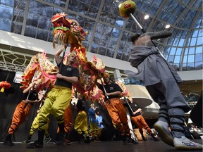 West Edmonton Mall is a Ward 1 magnet, drawing people from across the city for shopping and special events such as this 2015 dragon dance during the Edmonton Chinatown Multicultural Centre's traditional Chinese Lunar New Year celebration event.