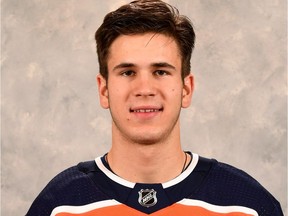 Oilers forward prospect Kirill Maksimov.