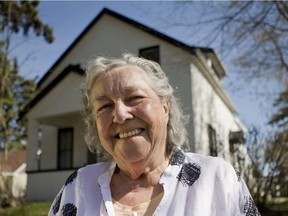 Metis elder and retired senator Thelma Chalifoux at the Michif Cultural and Resource Institute in St. Albert.