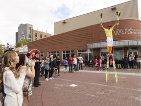 The Edmonton International Fringe Theatre Festival in Old Strathcona, pictured in August 2017, is one of the many popular city events that take place in Ward 8.