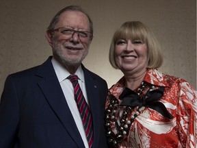 Dianne and Irv Kipnes are being honoured with the University Hospital Foundation's Peter Lougheed Award for the Advancement of Health Sciences on Wednesday September 13, 2017 in Edmonton.