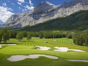 The No. 18 hole on Mount Lorette and No. 9 on Mount Kidd of the Kananaskis Country Golf Course restored.