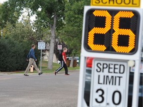 Edmontons' new school zone speed limits came into effect in 2014.