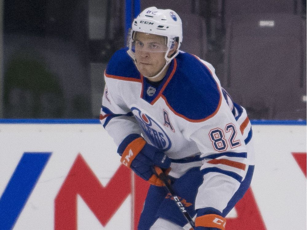 Oilers defenceman Ethan Bear will - Hockey Night in Canada