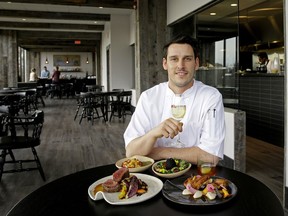 Scott Downey, Chef/Owner of the Butternut Tree Restaurant, 9707 110 St. in Edmonton.