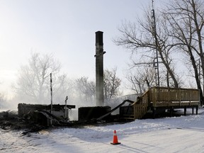 The Klaus residence in Castor was destroyed by fire on Dec. 8, 2013.