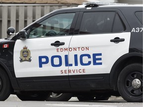 Edmonton police cruiser