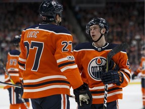 Kailer Yamamoto found himself playing with the big boys for a time last fall.
