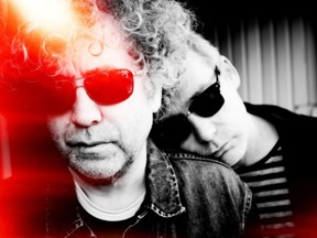 Jim and William Reid of The Jesus and Mary Chain, playing at the Jubilee Auditorium on Sunday night.