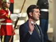 Mayor elect Don Iveson getting sworn in during the Swearing-In Ceremony at City Hall in Edmonton, October 24, 2017.
