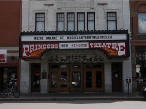 The Princess Theatre on Whyte Avenue was built in 1914 and has entertained moviegoers for more than a century.