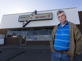 Business owner Richard Gendron is upset at how much his property taxes have gone up and plans to move his business to the county as soon as the LRT opens.