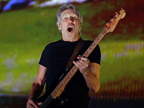 Roger Waters performs in concert at Rogers Place in Edmonton on Tuesday October 23, 2017.