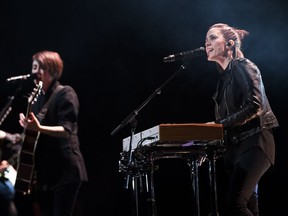 Tegan and Sara perform at the Jubilee Auditorium on Tuesday October 31, 2017, in Edmonton.  Greg  Southam / Postmedia
Greg Southam, Greg Southam/Postmedia