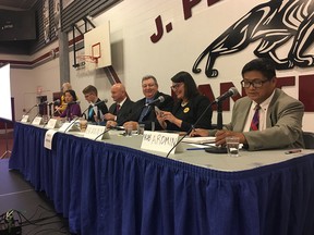 Ward 11 forum at J. Percy Page High School on Thursday, Oct. 5, 2017