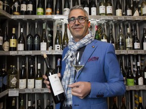 Vineyard representative Beppe Pinna at Color de Vino in Edmonton on Wednesday, Oct. 18, 2017 in Edmonton.