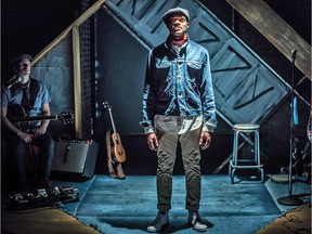 Vancouver singer Khari Wendell McClelland has drawn on the history of the Underground Railroad to create his documentary musical Freedom Singer, playing The Club at The Citadel next week.