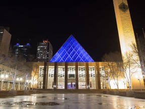 City Hall in Edmonton on Thursday, Oct. 12, 2017.