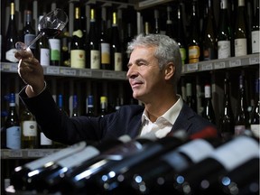Tiziano Barea, president Tenuta Montemagno Relais & Wines, visits Color de Vino, 9606 82 Ave., in Edmonton on Wednesday, Oct. 25, 2017.