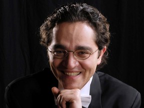 Emilio De Mercato will be conducting the Alberta Symphony Orchestra on its debut at the Winspear on Friday. De Mercato is also the soloist in a performance of Beethoven's Emperor Concerto.