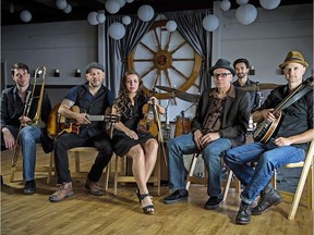 Vancouver band The Paperboys are currently on tour to mark 25 years of music making, playing for New Moon Folk Club Friday, sold out.