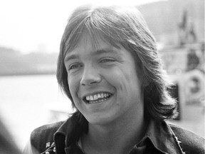 David Cassidy, singer and actor, pictured in 1972.