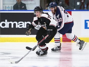 Ty Ronning, who had hoped to make the New York Rangers or play for their AHL affiliate, has instead helped turn the Vancouver Giants into a respected contender.