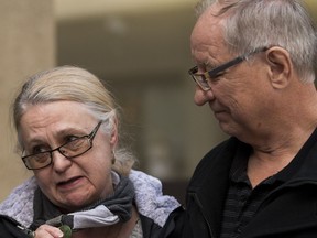 Dwanye Demkiw's parents Angeline and Eugene Demkiw talk about the decision to deny bail in the case of Jason Steadman who is accused of first-degree murder and arson in connection to the death of Dwanye Demkiw on  Nov. 29, 2017.