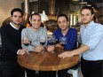 Sorrentino's restaurant and café president Carmelo Rago and his wife Stella Rago are investing $3.5 million in two more Buco restaurants in the new year — in Upper Windermere and in the Epcor Tower — to make sure their sons, Carmelo Rago Jr., left, Pasquale Rago, Maurizio Rago and Antonio Rago have strong business assets in the future.