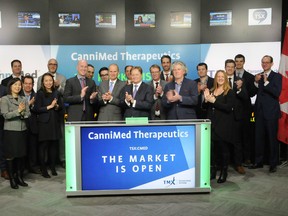 CanniMedTherapeutics Inc., commenced trading on Toronto Stock Exchange on December 29, 2016.