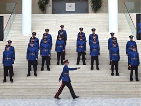 Twenty-nine people in recruit training class No. 139 graduated on Friday, Nov. 24, 2017 at the Edmonton Police Service Recruit Graduation Ceremony at City Hall in Edmonton.