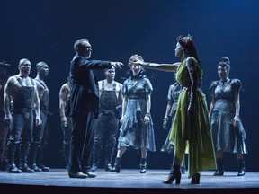 Hadestown is on at the Citadel. Patrick Page stars as Hades and Amber Gray is Persephone.