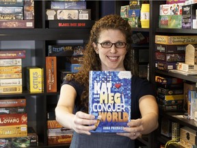 Edmonton author Anna Priemaza's book Kat and Meg Conquer The World releases through HarperCollins on Nov. 7.