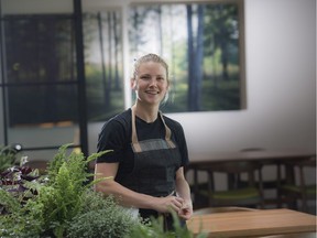 Kelsey Johnson is the head chef and co-owner of Cafe Linnea and is co-creating the menu for Wine, Women and Song.