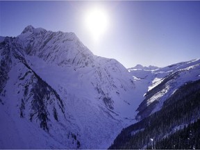 Mount Cheops in the Rogers Pass near Revelstoke, B.C.