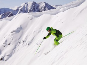 Situated in the heart of the Canadian Rocky Mountains in Alberta's Jasper National Park, Marmot Basin offers 3,000 vertical feet (914m) of skiing and snowboarding on 1,675 acres of varied terrain.