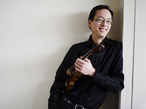 Robert Uchida, one of Canada's leading violinists, performed with the Edmonton Recital Society at Holy Trinity Anglican Church on Sunday, Nov. 12, 2017.