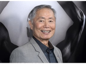 Actor and activist George Takei is still booked as a speaker for an Edmonton Public Library fund-raiser, despite sexual assault allegations from a model who claims Takei groped him in the early 1980s.