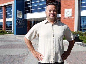 Former Calgary police officer Bill Dodd, pictured in a 2013 file photo, is now helping connect organizations such as police and health authorities with translators through a new app.