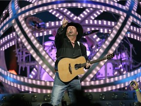 Garth Brooks at Rogers Place February 17, 2017.