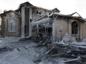 A fire damaged home is seen at 10811 178 Avenue in Edmonton, Alberta on Saturday, December 30, 2017. Photo by Ian Kucerak

Full Full contract in place