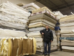 Jasper Place Wellness Centre's Murray Soroka uses the city's mattress recycling contract to offer job training to those who recently experienced homelessness.