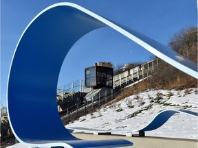 Edmonton's new funicular goes into service Saturday, Dec. 9, 2017.