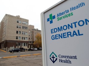 As of this month, only 46 per cent of staff at the Edmonton General Continuing Care Centre had been vaccinated against the flu.