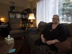 Homeowner Allyson Lyne is frustrated at how much her taxes have increased over the past 10 years. She feels it's not sustainable and worries it might force her out of the community in her retirement years. Taken on Tuesday December 5, 2017 in Edmonton. Greg  Southam / Postmedia
