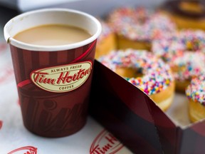 A statement from Tim Hortons released on Friday said the cuts "do not reflect the values of our brand, the views of our company or the views of the overwhelming majority of our dedicated and hardworking Restaurant Owners" and that staff "should never be used to further an agenda or be treated as just an 'expense."'
