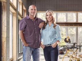 Bryan Baeumler, seen with his wife Sarah, will headline the 2018 Edmonton Renovation Show, running at the Edmonton Expo Centre from January 26-28.