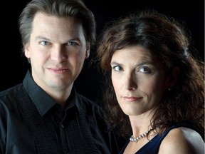 Elizabeth and Marcel Bergmann will be playing at Muttart Hall on Sunday, Jan. 21.