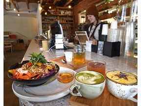 The Moth Café has a small outlet at West Edmonton Mall's RAAS, a new concept in retail.