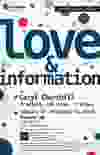 Love and Information plays at Theatre Lab in Allard Hall, Jan. 31 to Feb. 10.